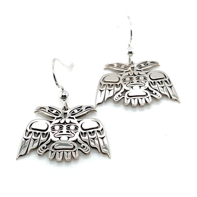 Earrings - Sterling Silver - Double Headed Eagle