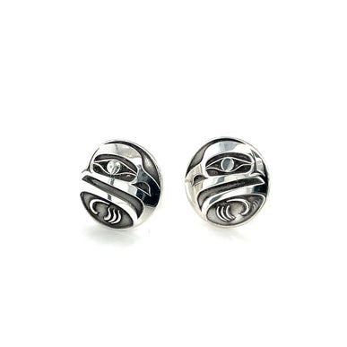 Earrings - Sterling Silver - Studs - Eagle