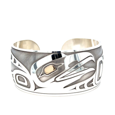 Bracelet - Sterling Silver & 14k Gold - Raven