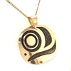 Pendant - 14k Yellow Gold - Salmon Head