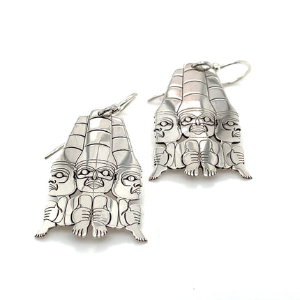 Earrings - Sterling Silver - 3 Watchmen