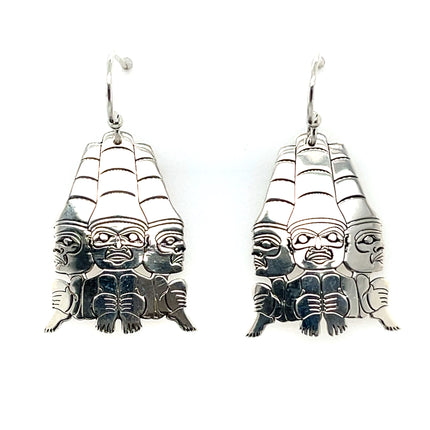 Earrings - Sterling Silver - 3 Watchmen