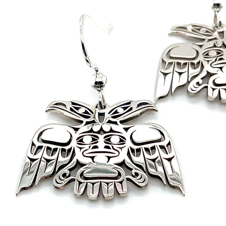 Earrings - Sterling Silver - Double Headed Eagle