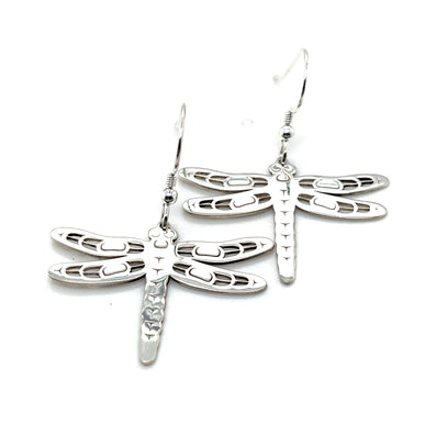 Earrings - Sterling Silver - Dragonfly