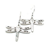 Earrings - Sterling Silver - Dragonfly