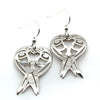 Earrings - Sterling Silver - Lovebirds