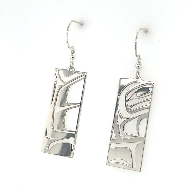 Earrings - Sterling Silver - Raven Box