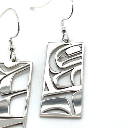 Earrings - Sterling Silver - Raven Box