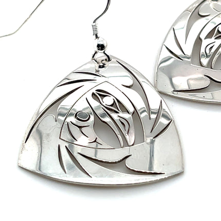 Earrings - Sterling Silver - Raven Emerging