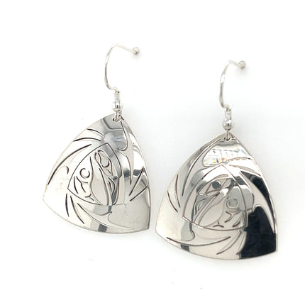 Earrings - Sterling Silver - Raven Emerging