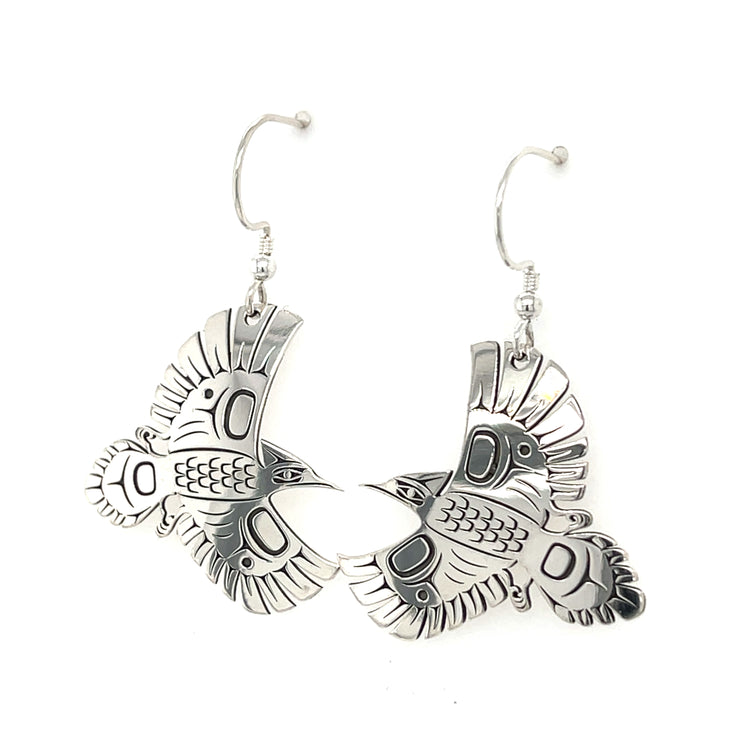 Earrings - Sterling Silver - Kingfisher