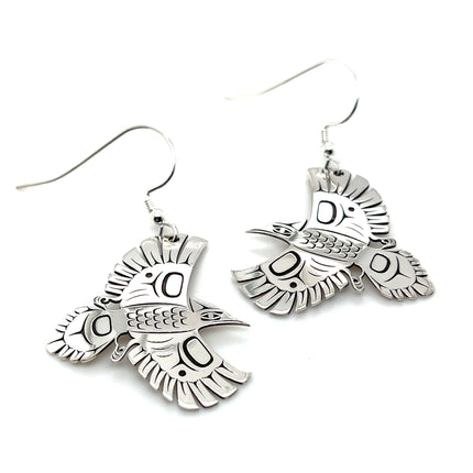 Earrings - Sterling Silver - Kingfisher