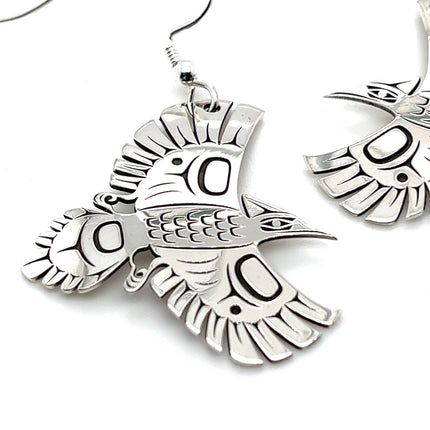 Earrings - Sterling Silver - Kingfisher