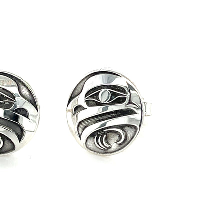 Earrings - Sterling Silver  - Studs - Eagle