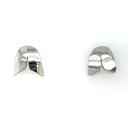 Earrings - Sterling Silver  - Studs - Split-U