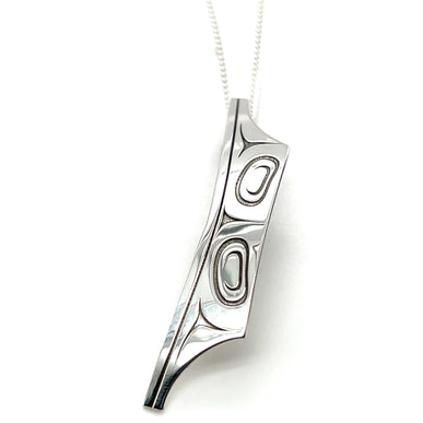 Pendant - Sterling Silver  - Canoe