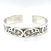 Bracelet - Sterling Silver & 14k Gold - Split Eagle