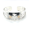 Bracelet - Sterling Silver & 14k Gold - Spilt Eagle