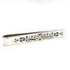 Tie Bar - Sterling Silver & 14k Gold - Raven