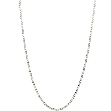 Chain - Sterling Silver - Curb - Light