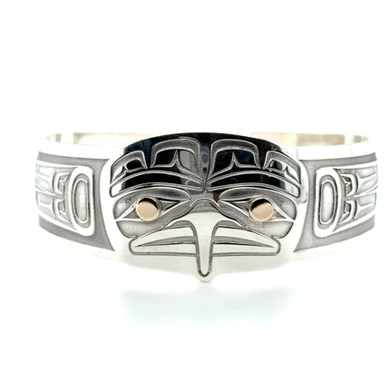 Bracelet - Sterling Silver & 14k Gold - Eagle Frontlet