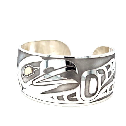 Bracelet - Sterling Silver & 14k Gold - Raven