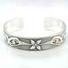 Bracelet - Sterling Silver & 14k Gold - Hummingbird