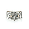 Ring - Sterling Silver & 14k - Eagle Frontlet