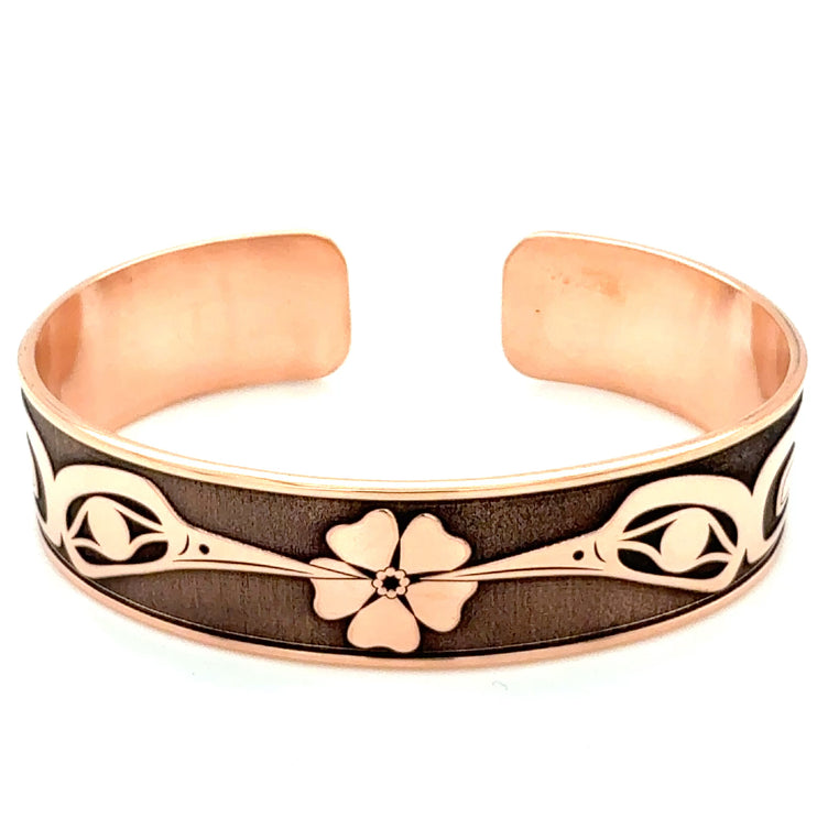 Bracelet - Copper - 1/2" - Hummingbird