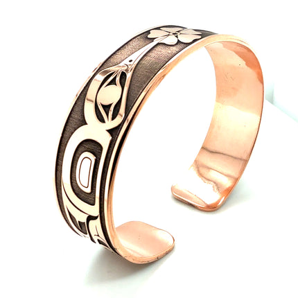 Bracelet - Copper - 1/2" - Hummingbird