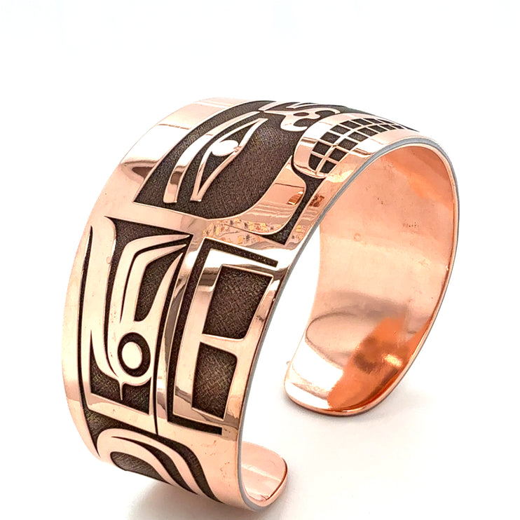 Bracelet - Copper - Chilkat - 1 1/8" wide