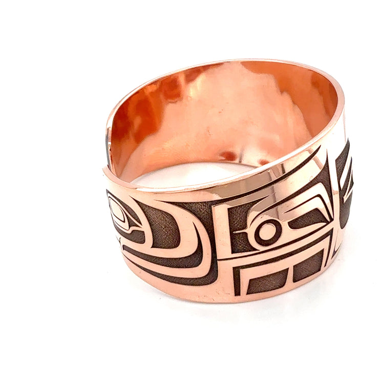 Bracelet - Copper - Chilkat - 1 1/8" wide