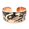 Bracelet - Copper - Raven - 1 1/8" wide
