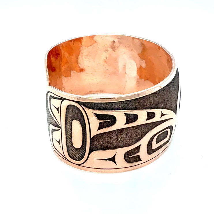 Bracelet - Copper - Raven - 1 1/8" wide