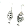 Earrings - Sterling Silver - Halibut