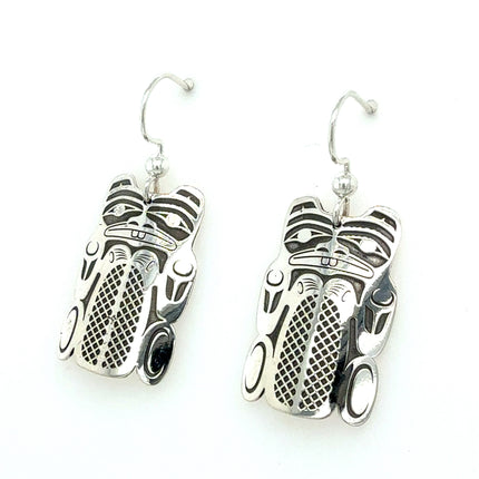 Earrings - Sterling Silver - Beaver