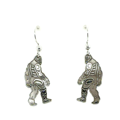 Earrings - Sterling Silver - Sasquatch
