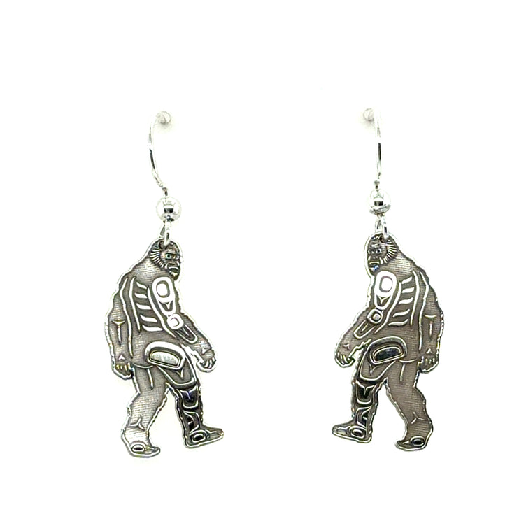 Earrings - Sterling Silver - Sasquatch