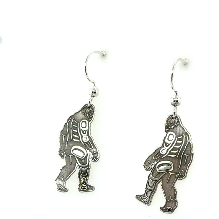 Earrings - Sterling Silver - Sasquatch