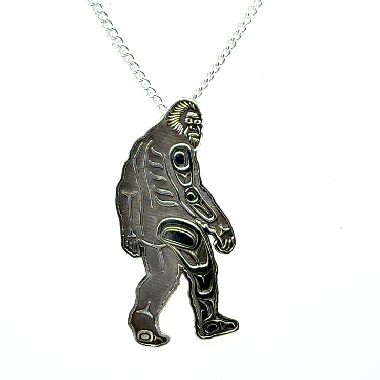 Pendant - Sterling Silver - Sasquatch