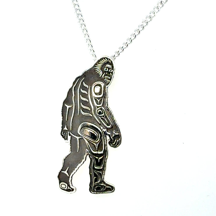 Pendant - Sterling Silver - Sasquatch