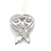 Pendant - Sterling Silver & 14k Yellow Gold - Lovebirds