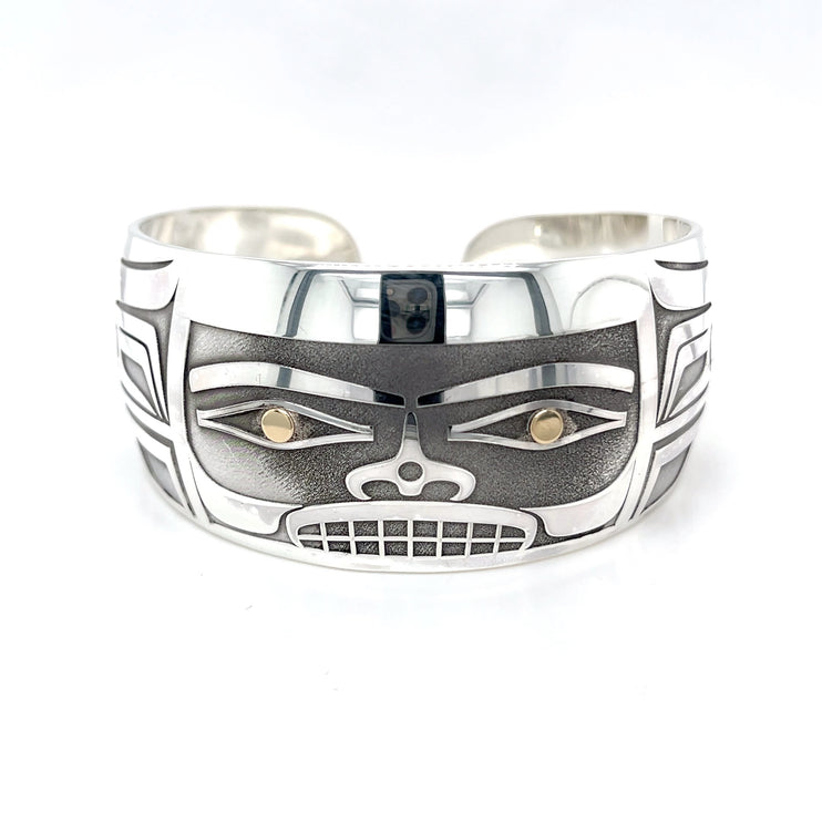 Bracelet - Sterling Silver & 14k Gold - Chilkat